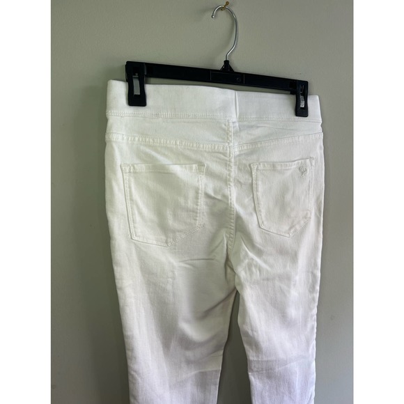 Martha Stewart White Jeans Stretch Waist band and pockets Size 6P Skinny - Picture 6 of 11